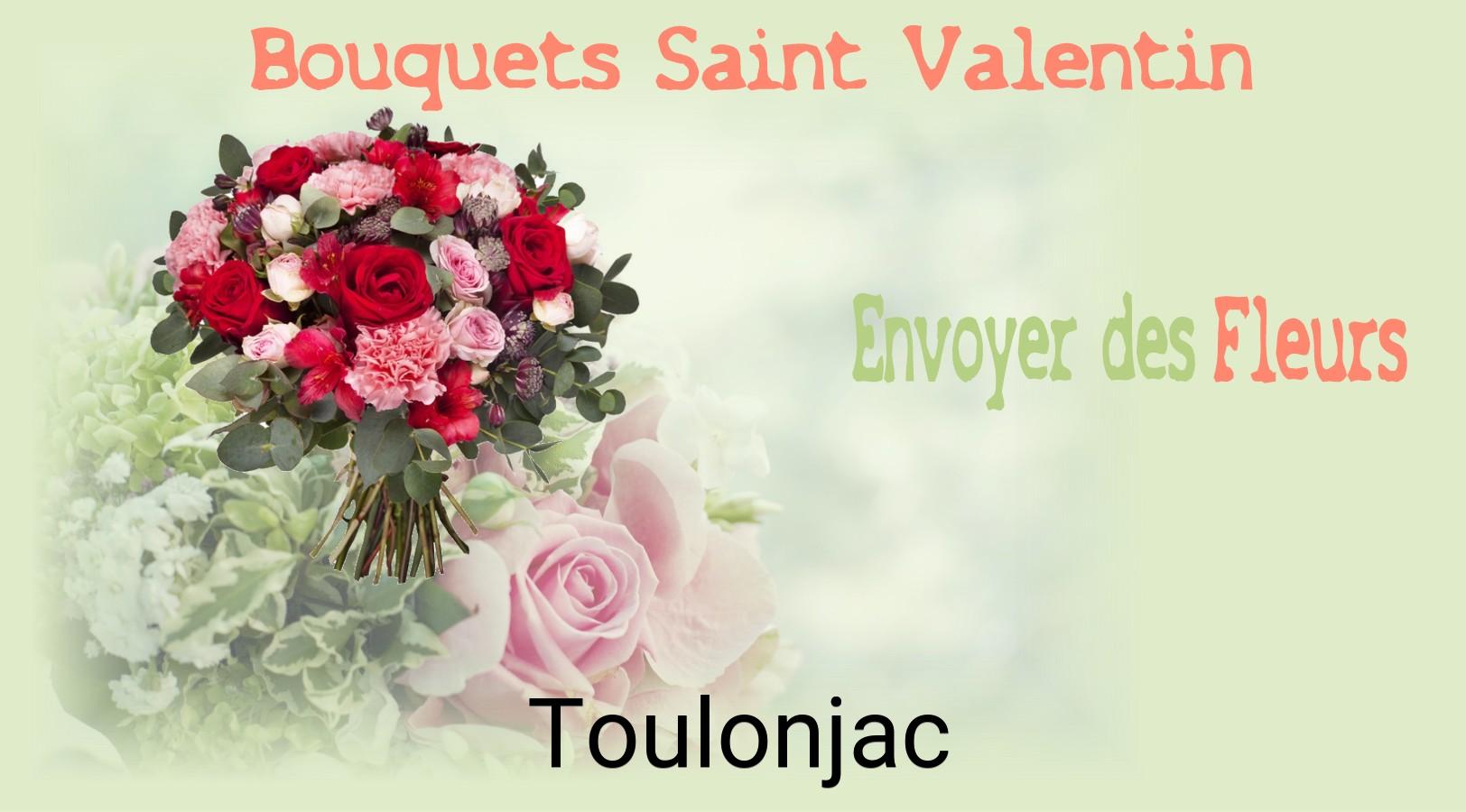 Roses de Saint-Valentin livrées à Toulonjac
